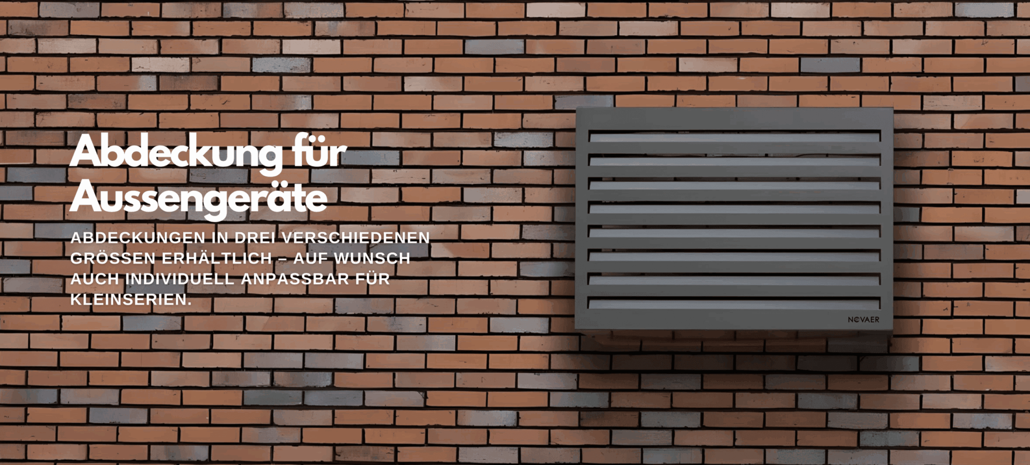 abdeckung aussengeräte